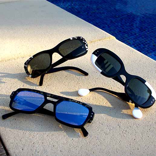 Optique Pacheco créations originales lunettes soleil été piscine - Optique Pacheco